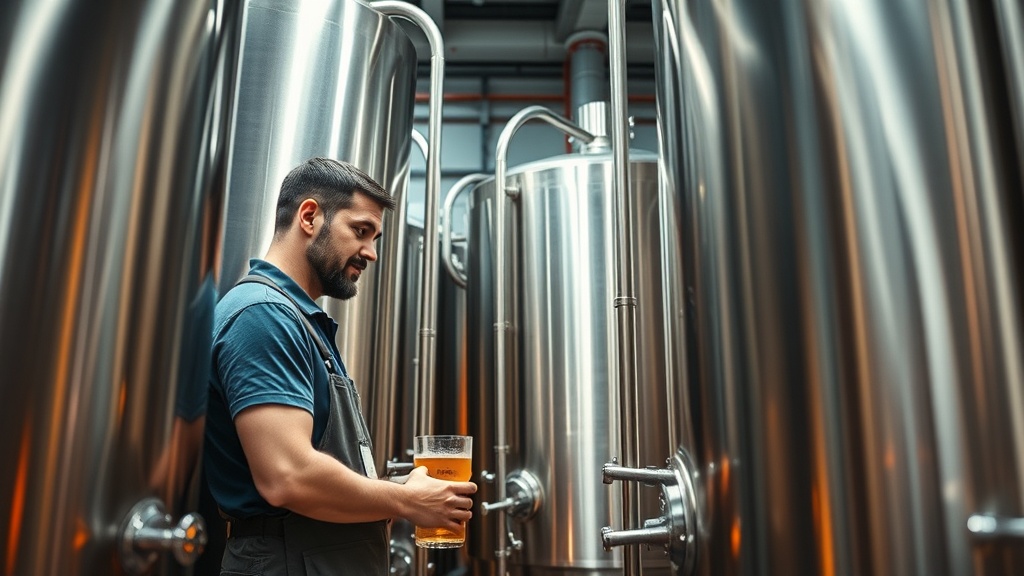 Produccion artesanal de Cerveza Trentina